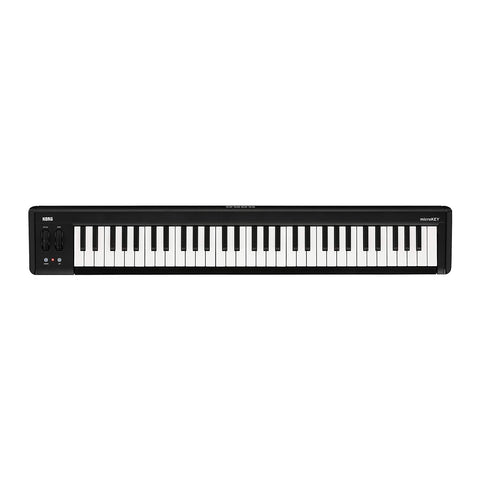 Korg MicroKey 61 Key iOS Powerable USB MIDI Controller With Pedal Input