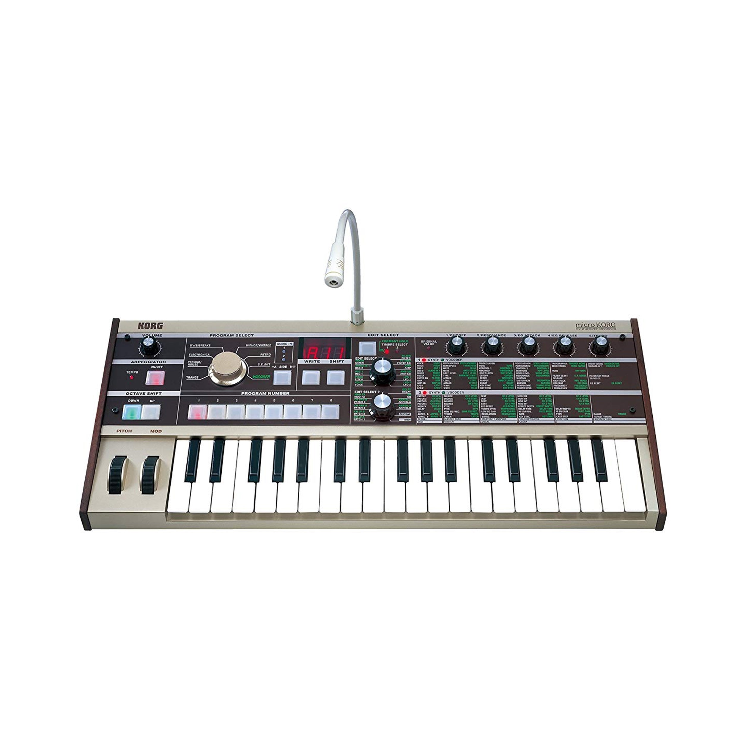 Korg Microcorg 37 Key Synthesizer And Vocoder