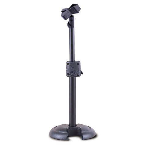 Hercules  "H" Base Microphone Stand, EZ Clip