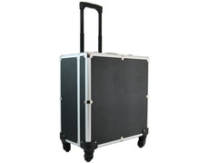 D'Luca Accordion Case with Wheels, 16.75L X 17.25H X 9W