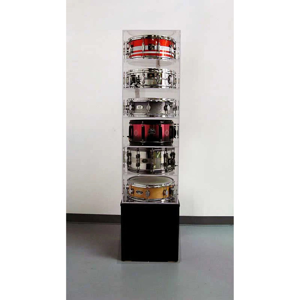 D'Luca Snare Drum Display Tower (MADE TO ORDER) – PlayMusic123.com