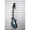 D'Luca 11" Fixed Angle Left Facing Guitar Hanger Fits Slatwall And Peg Wall