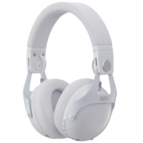 Korg NCQ1WH Smart Active Noise Cancelling Headphones White
