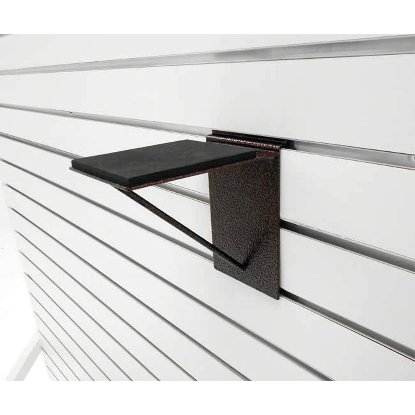 D'Luca 6” Bracket with Foam Pad Mounts on slatwall Only