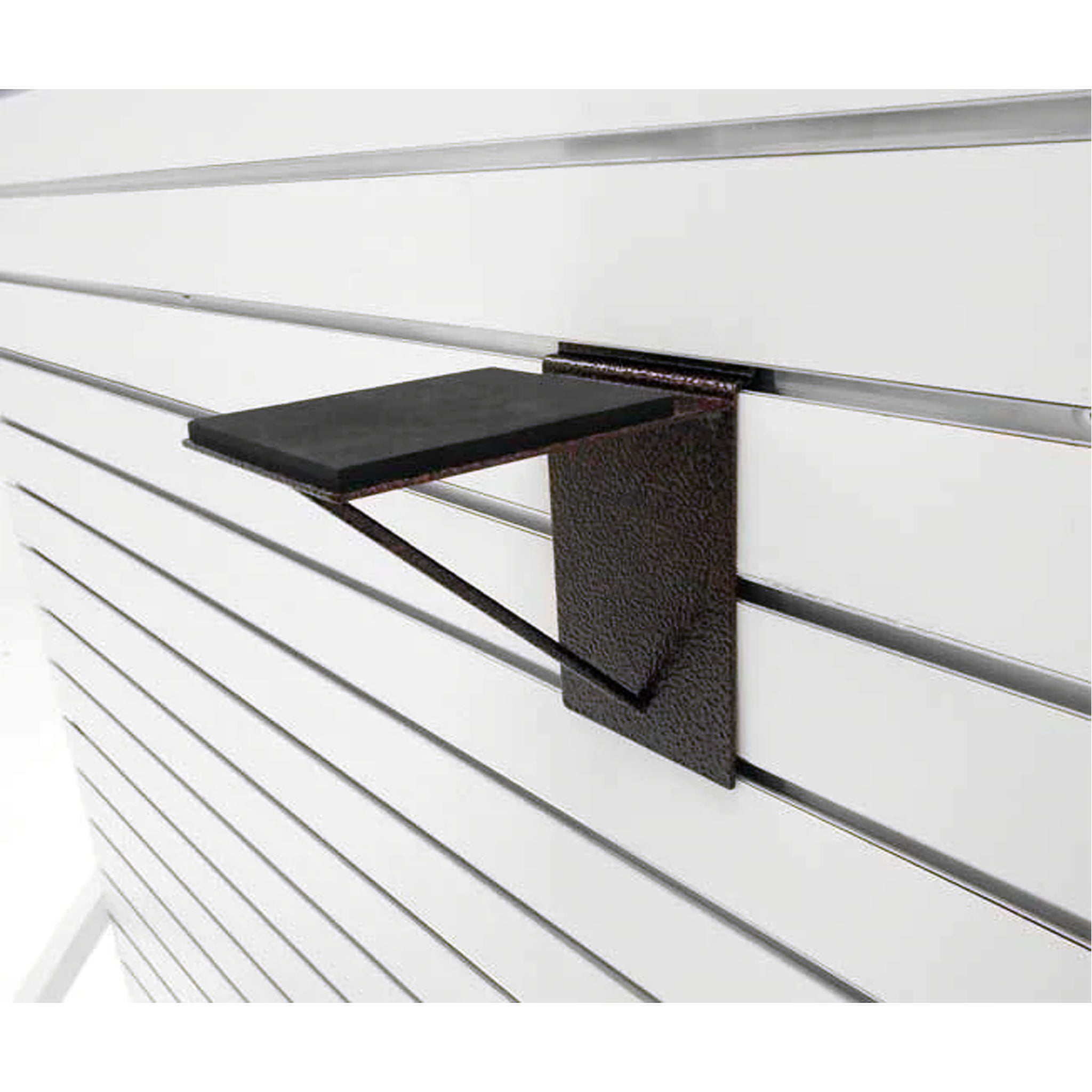 D'Luca 6” Bracket with Foam Pad Mounts on slatwall Only