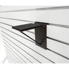 D'Luca 6” Bracket with Foam Pad Mounts on slatwall Only