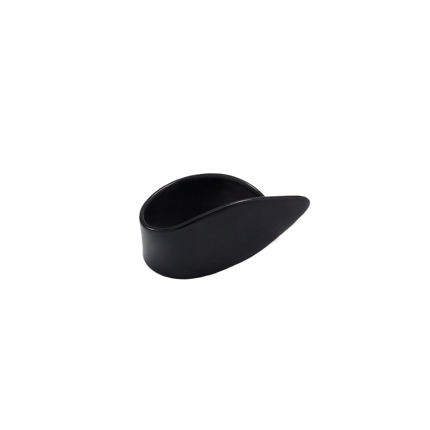 D'Addario National Celluloid Thumb Picks, Medium Black 12 pack
