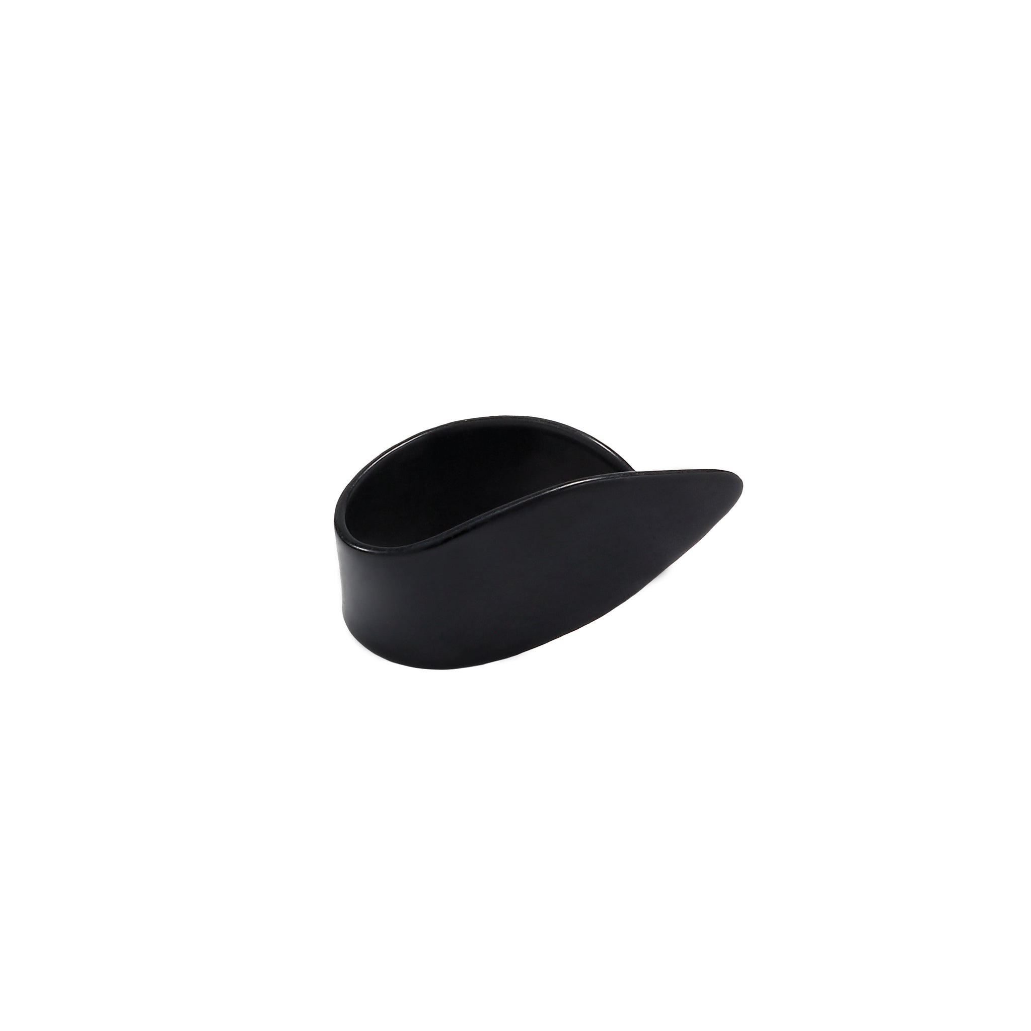 D'Addario National Celluloid Thumb Picks, Medium Black 12 pack