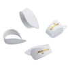 D'Addario National Celluloid Thumb Picks, Medium White 4-Pack