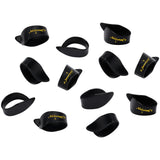 D'Addario National Celluloid Thumb Picks, Large Black 12 pack