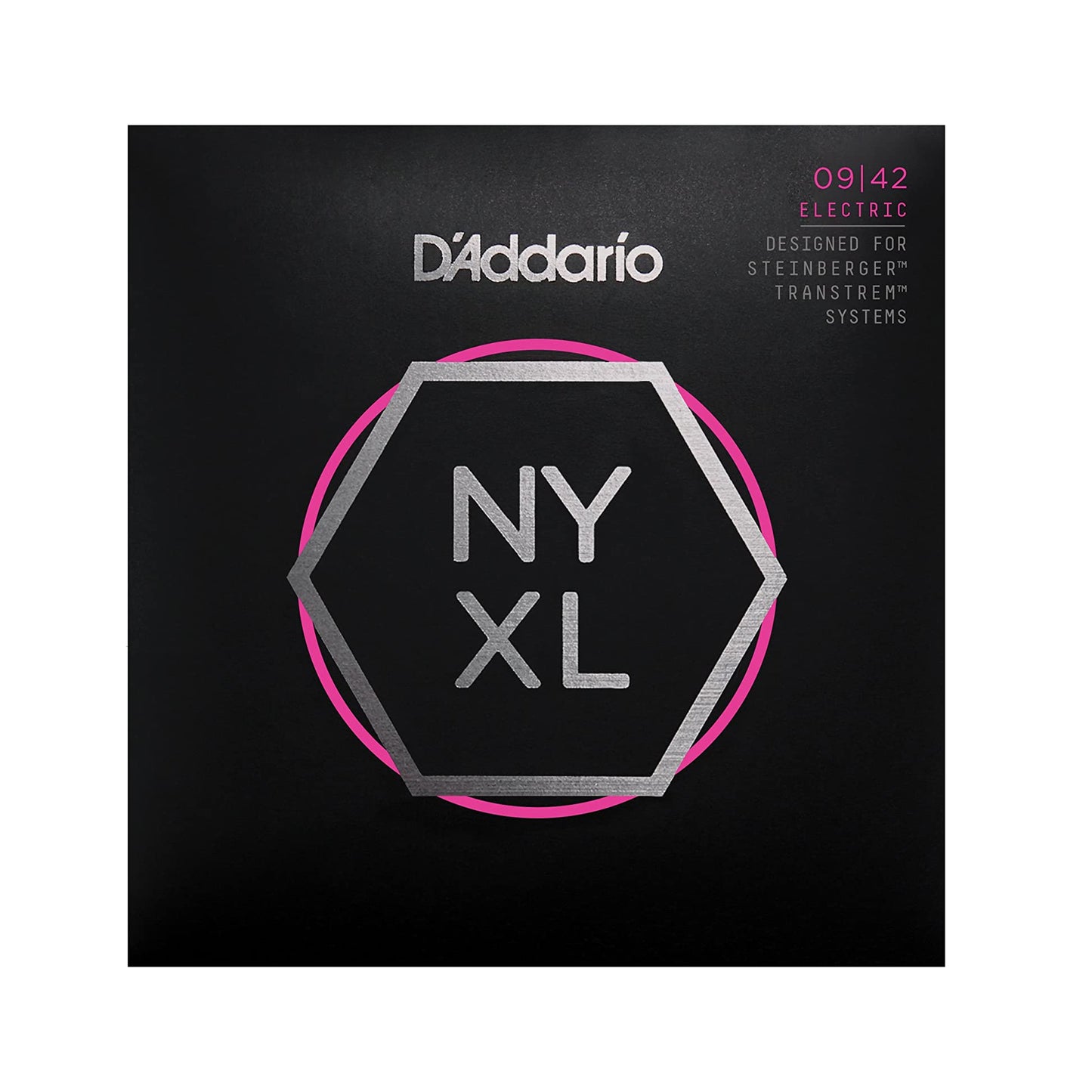 D'Addario NYXLS0942  Electric Guitar Strings, Super Light, Double Ball End