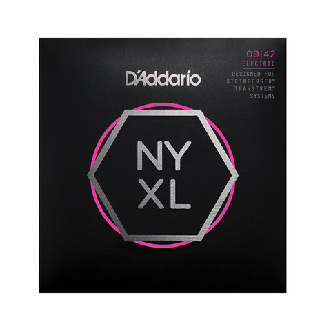 D'Addario NYXLS0942  Electric Guitar Strings, Super Light, Double Ball End