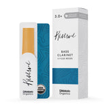 D'Addario Organic Reserve Bass Clarinet Reeds, Strength 3.0+, 5 Pack