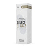 D'Addario Organic Select Jazz Filed Baritone Sax Reeds, Strength 2 Soft, 5-pack