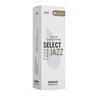 D'Addario Organic Select Jazz Filed Tenor Sax Reeds, Strength 2 Medium, 5-pack