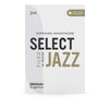 D'Addario Organic Select Jazz Filed Soprano Sax Reeds Strength 2 Medium, 10-pack