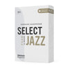 D'Addario Organic Select Jazz Filed Soprano Sax Reeds, Strength 3 Hard, 10-pack