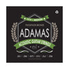 Adamas Acoustic Guitar Strings Medium .013-.056