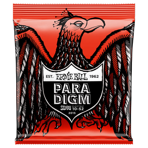 Ernie Ball Skinny Top Heavy Bottom Slinky Paradigm Electric Guitar Strings 10-52