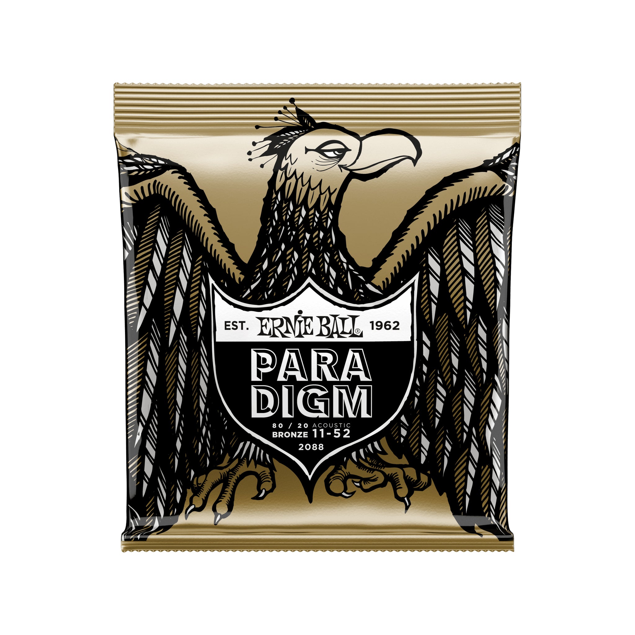 Ernie Ball Paradigm Light 80/20 Bronze Acoustic Guitar Strings - 11-52 Gauge