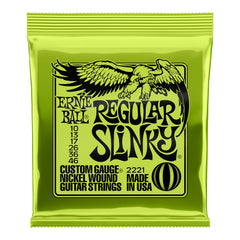 Ernie Ball Regular Slinky Nickel Wound Electric Guitar Strings - 10-46 Gauge