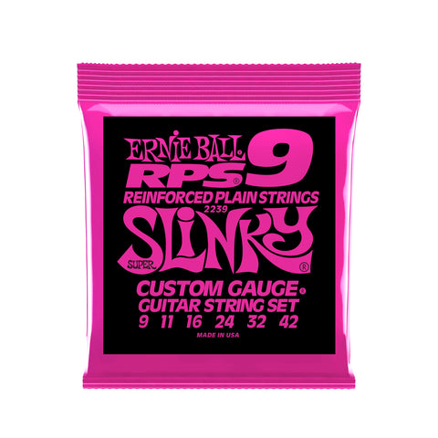 Ernie Ball Super Slinky RPS Nickel Wound Electric Guitar Strings - 9-42 Gauge