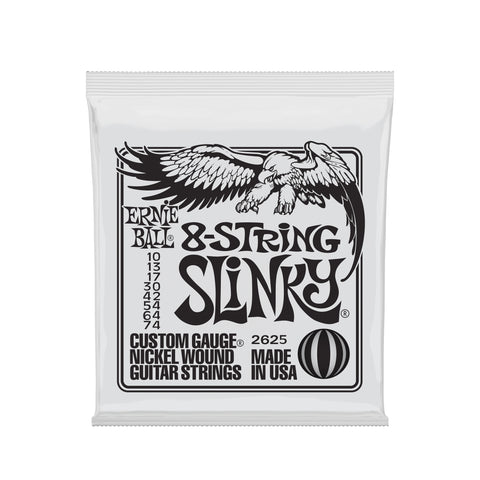 Ernie Ball Slinky 8-String Nickel Wound Electric Guitar Strings - 10-74 Gauge