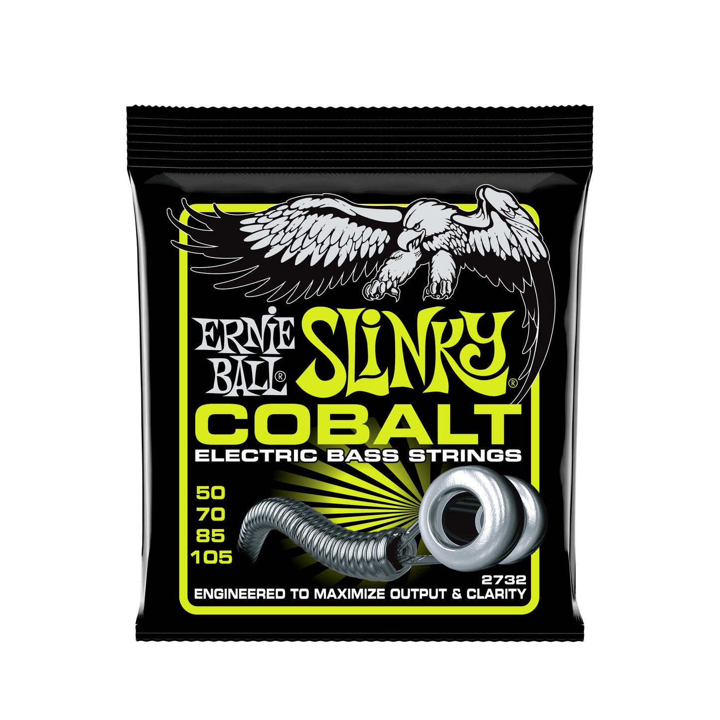 Ernie Ball Regular Slinky Cobalt Electric Bass Strings - 50-105 Gauge