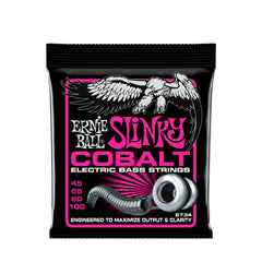 Ernie Ball Super Slinky Cobalt Electric Bass Strings - 45-100 Gauge