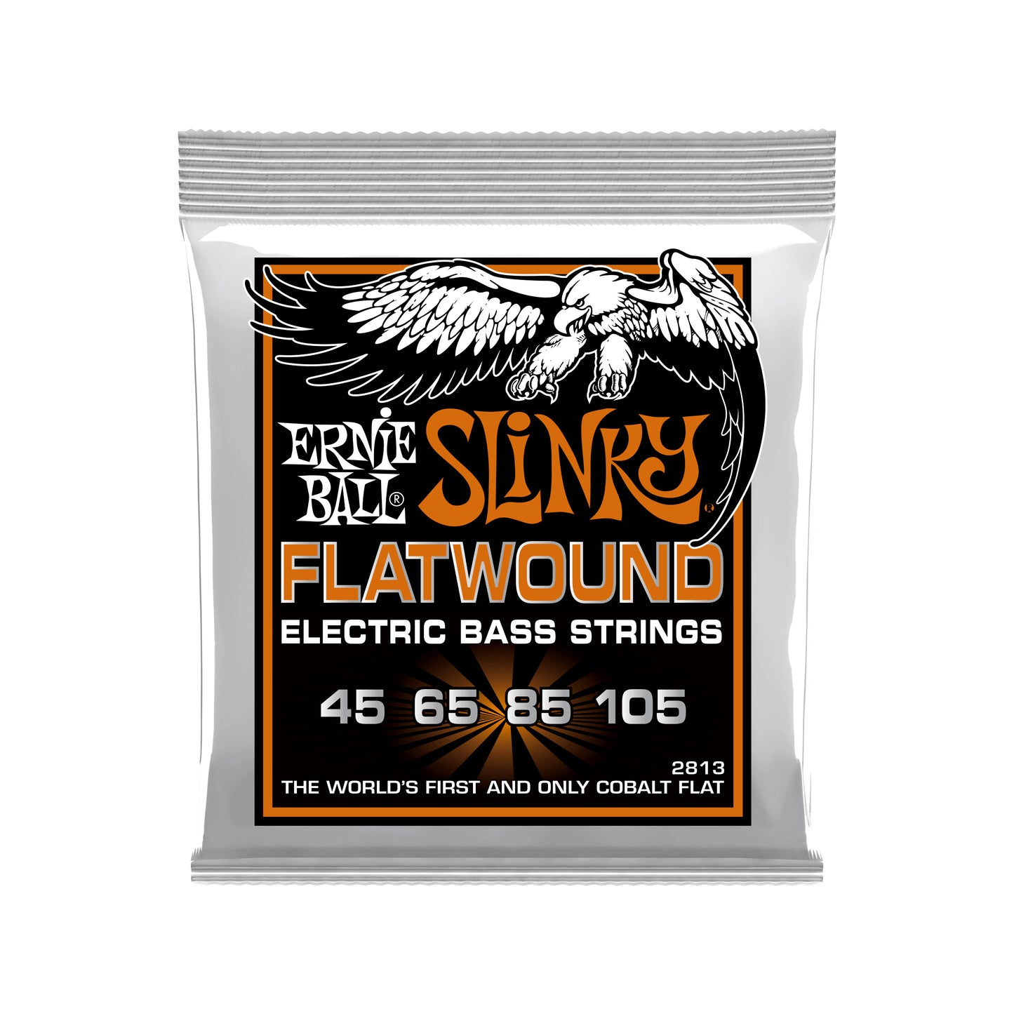 Ernie Ball Hybrid Slinky Flatwound Electric Bass Strings - 45-105 Gauge