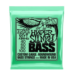 Ernie Ball Hyper Slinky Bass Nickel Wound Electric Bass Strings 40 - 100 Gauge