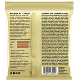 Ernie Ball Earthwood Cus Med 80/20 Bronze Acoustic Guitar Strings 3-Pack 12.5-56