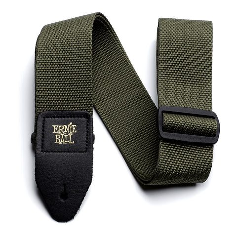 Ernie Ball Olive Polypro Guitar Strap