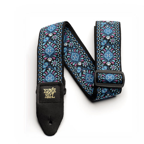 Ernie Ball Indigo Orchid Jacquard Guitar Strap