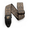 Ernie Ball Gold & Black Paisley Jacquard Guitar Strap