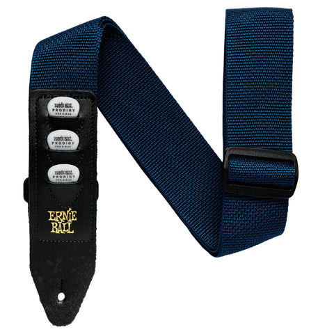 Ernie Ball Navy Polypro Pickholder Strap