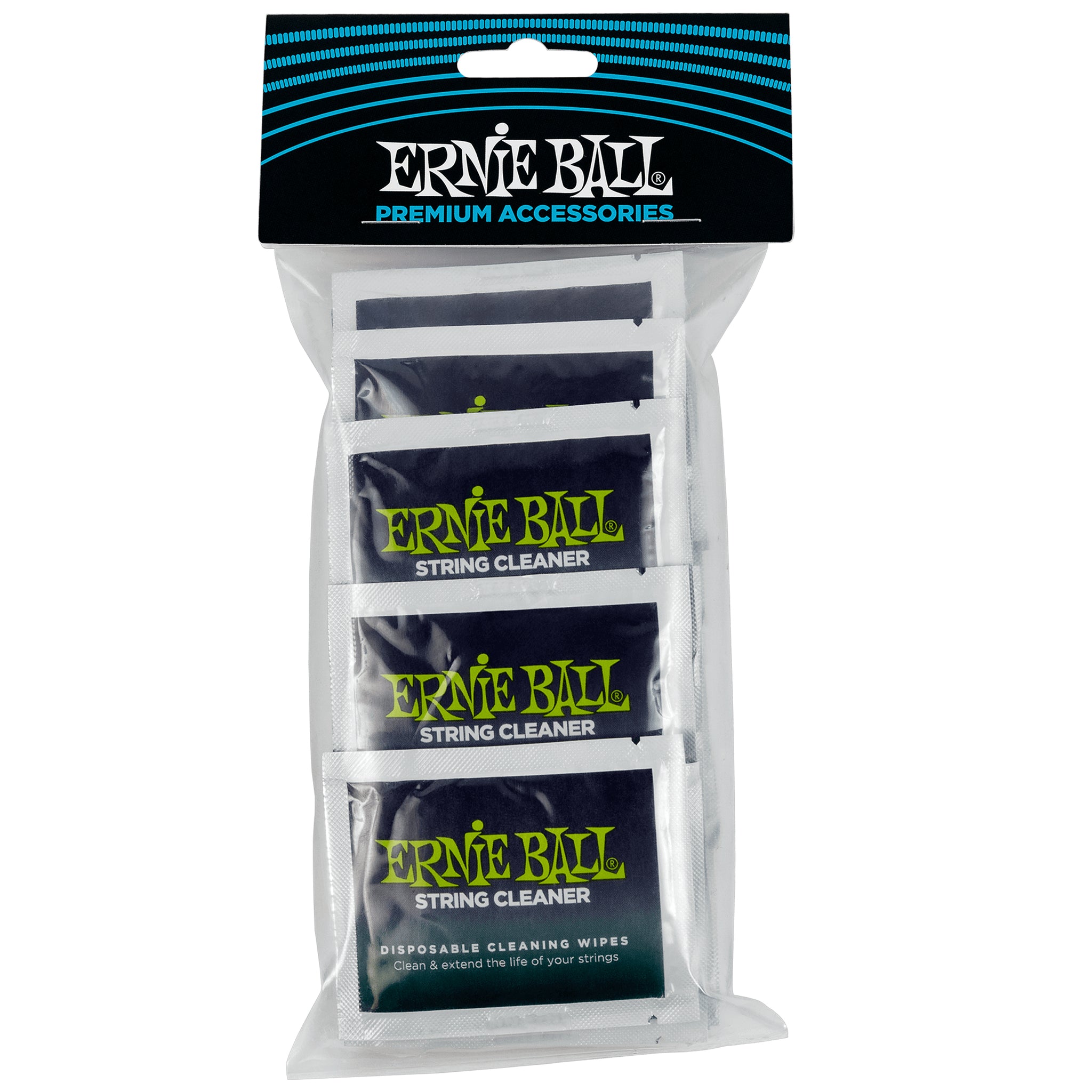 Ernie Ball Wonder Wipes String Cleaner 20 Pack  
