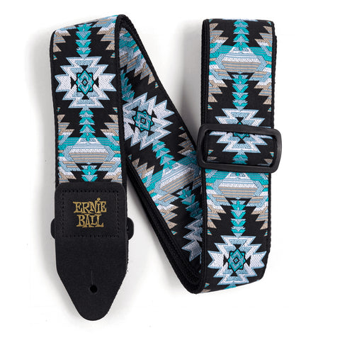 Ernie Ball Albuquerque Blue Jacquard Strap