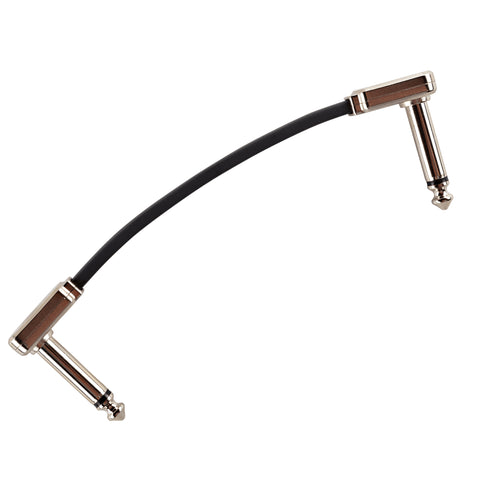 Ernie Ball 3” Single Flat Ribbon Patch Cable - Black