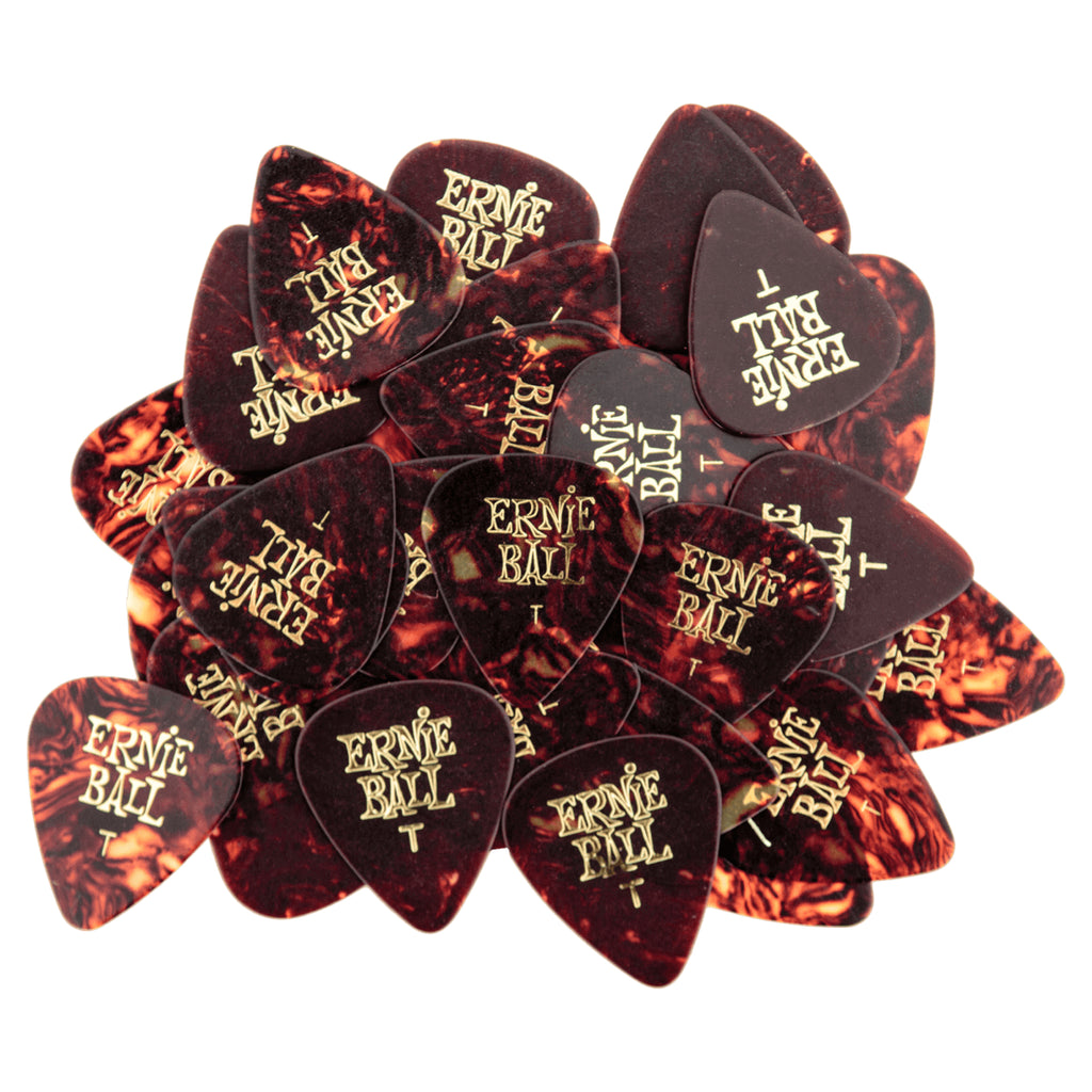 Ernie Ball Thin Shell Cellulose Picks, bag of 144