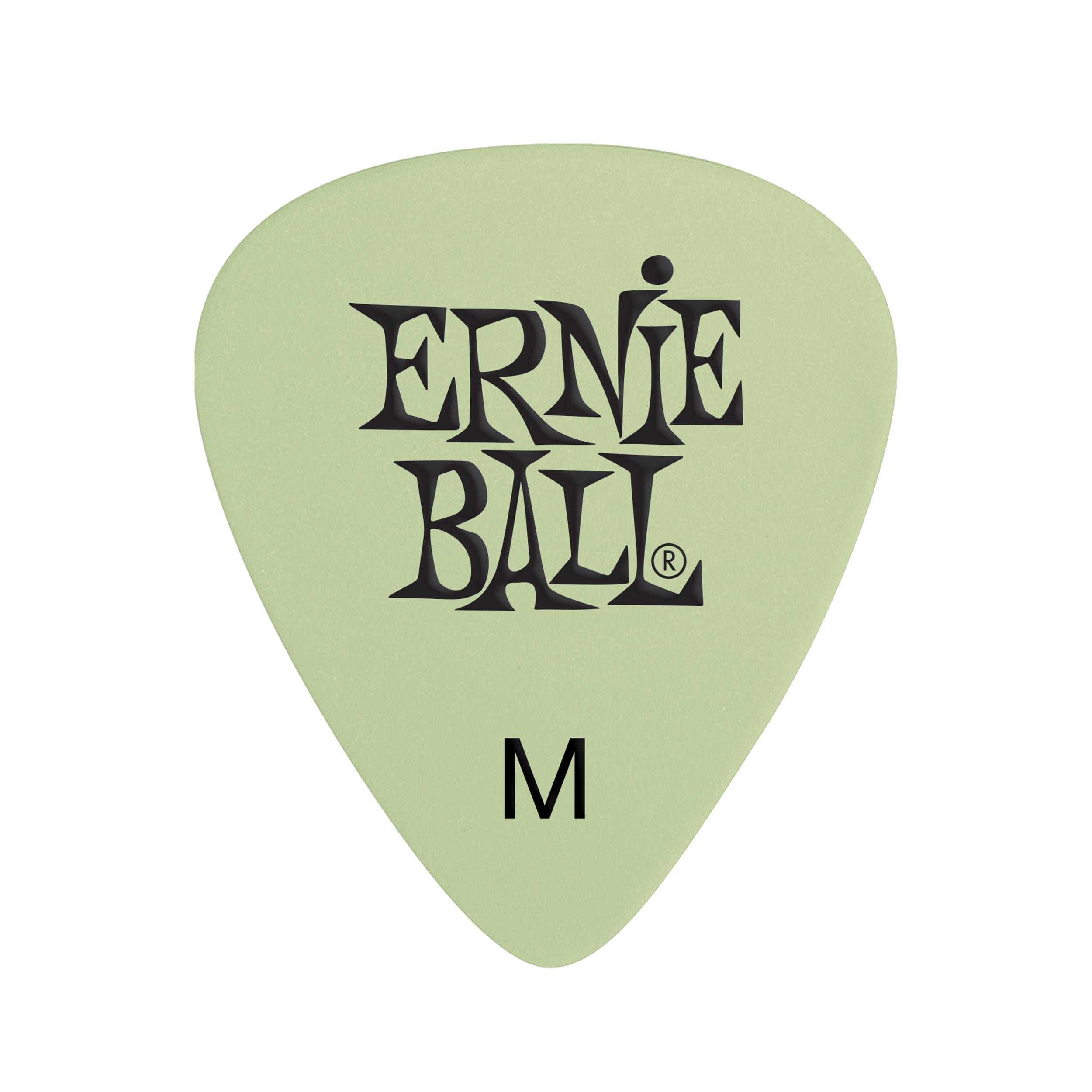 Ernie Ball Super Glow Cellulose Picks Medium 12-pack