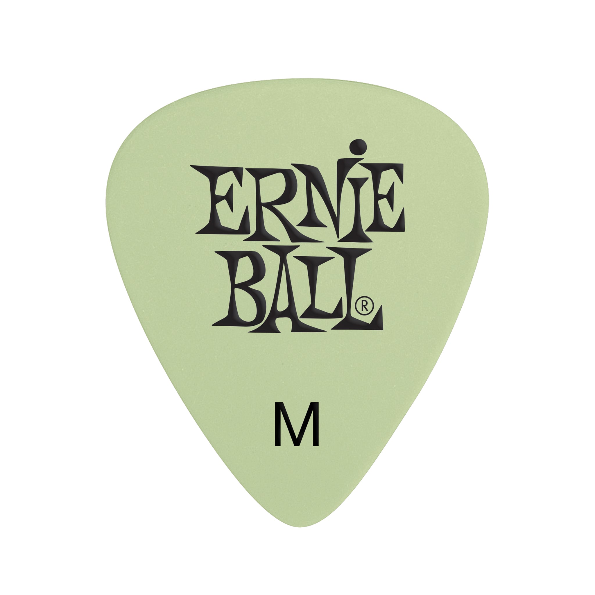 Ernie Ball Super Glow Cellulose Picks Medium 12-pack