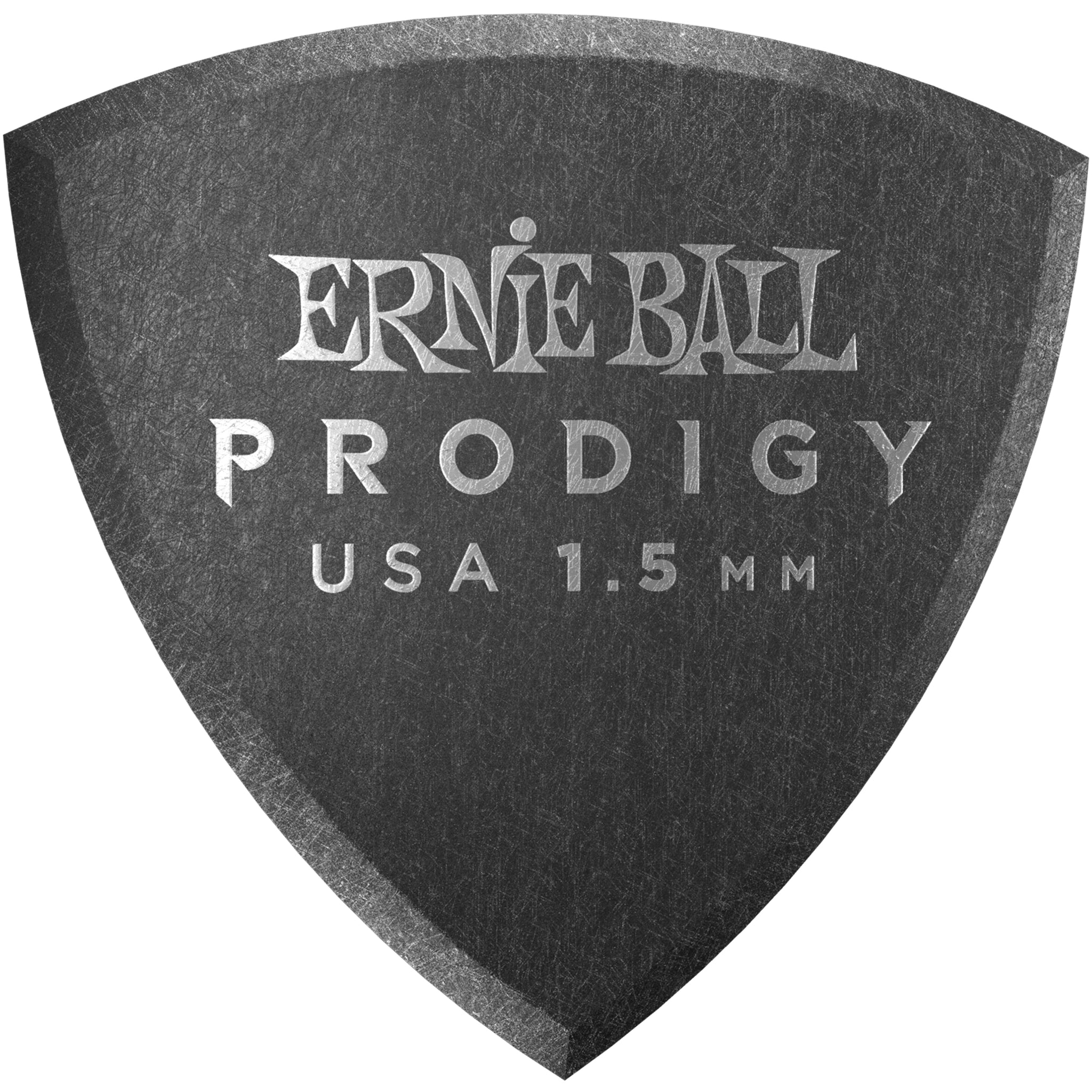 Ernie Ball 1.5mm Black Shield Prodigy Picks 6-pack  