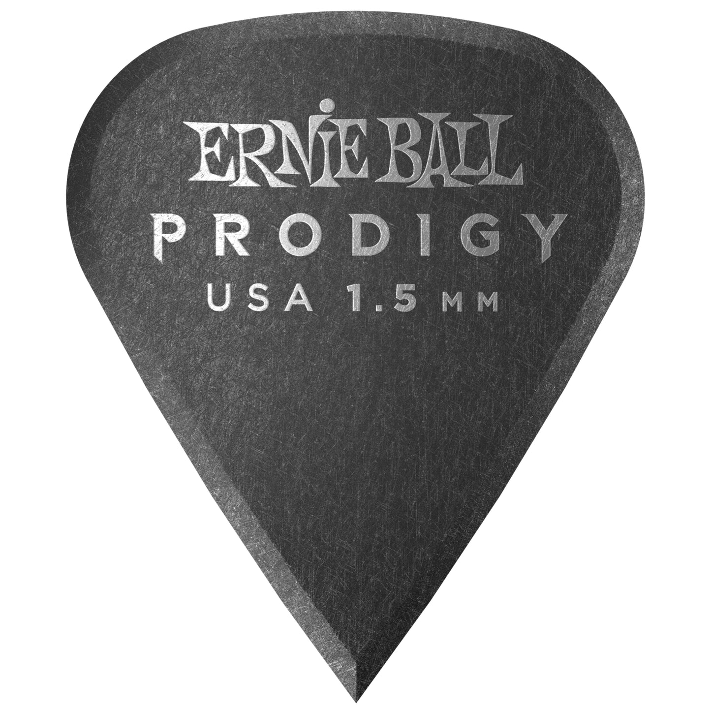 Ernie Ball 1.5mm Black Sharp Prodigy Picks 6-pack  