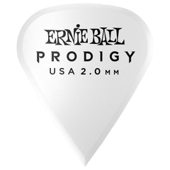 Ernie Ball 2.0mm White Sharp Prodigy Picks 6-pack