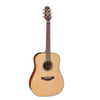 Takamine P3D Dreadnought Acoustic Electric Guitar With Case, Natural Satin