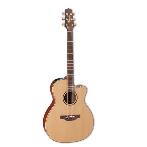 Takamine P3MC Orchestra Cutaway Acoustic Electric With Case, Natural Satin