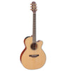 Takamine P3NC NEX Cutaway Acoustic Electric Guitar With Case, Natural Satin