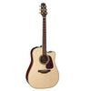 Takamine P4DC Dreadnought Cutaway Acoustic Electric Guitar With Case, Natural