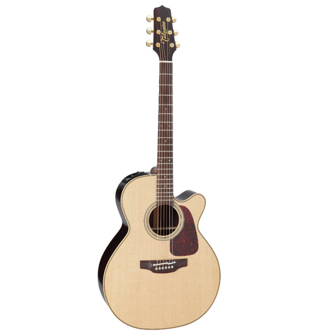 Takamine P5NC NEX Cutaway Acoustic Electric Guitar With Case, Natural Gloss